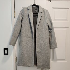 Zara Heather Gray Trench Coat
